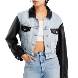 Generation Love Jean faux jacket